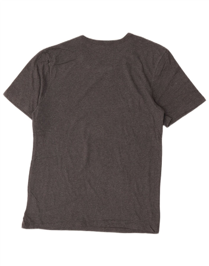 Hugo Boss Homme T-Shirt Top Gris Moyen Coton