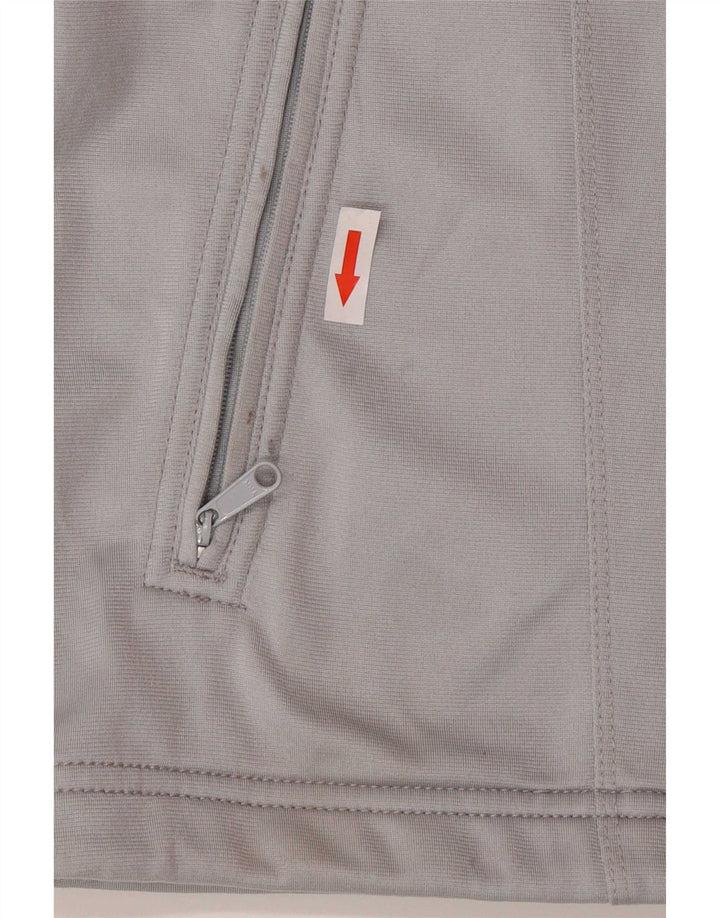 Lotto Veste de survêtement surdimensionnée pour femme UK 16 Large Gris Colorblock
