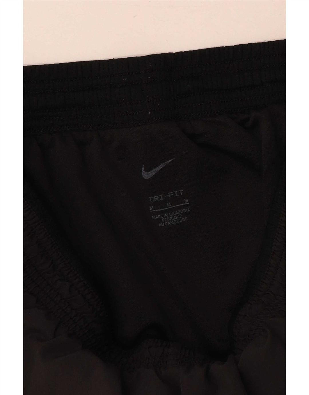Nike Short de sport Dri Fit pour femme UK 12 Noir moyen Polyester