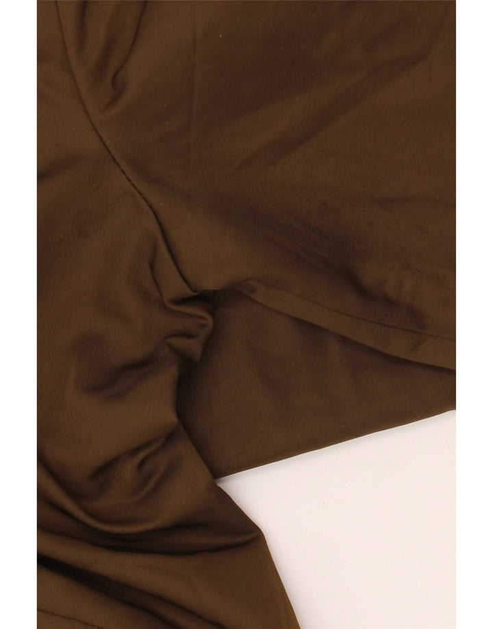 Zara Womens Bomber Jacket UK 16 Large Kaki Polyester