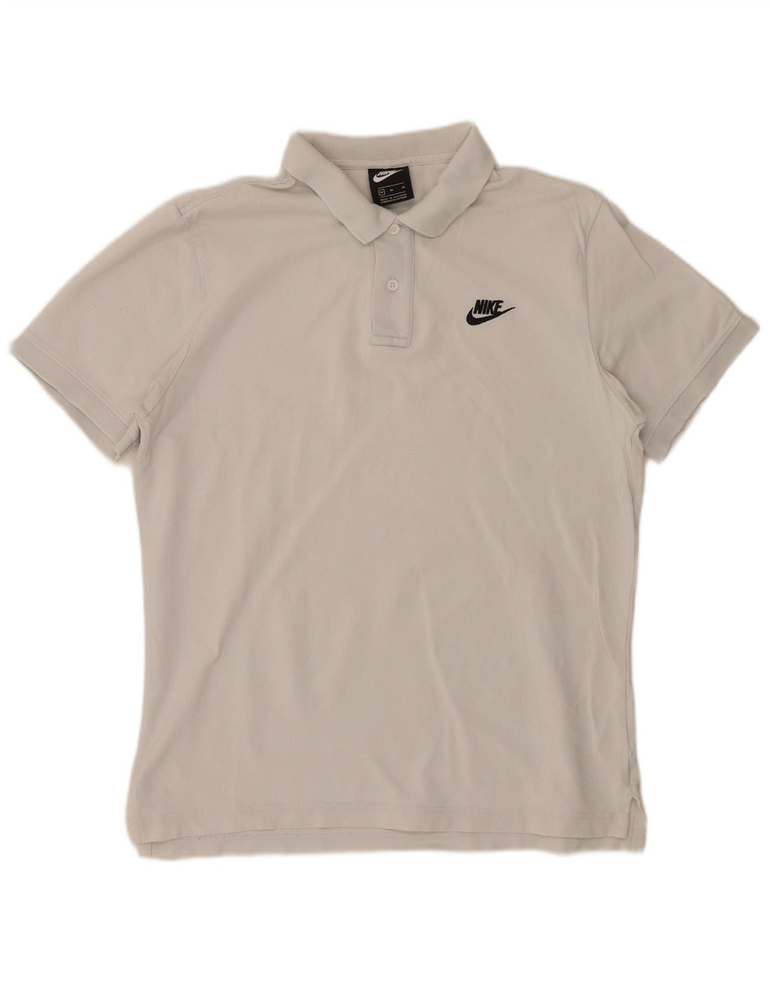 NIKE Polo Homme Blanc Moyen Coton