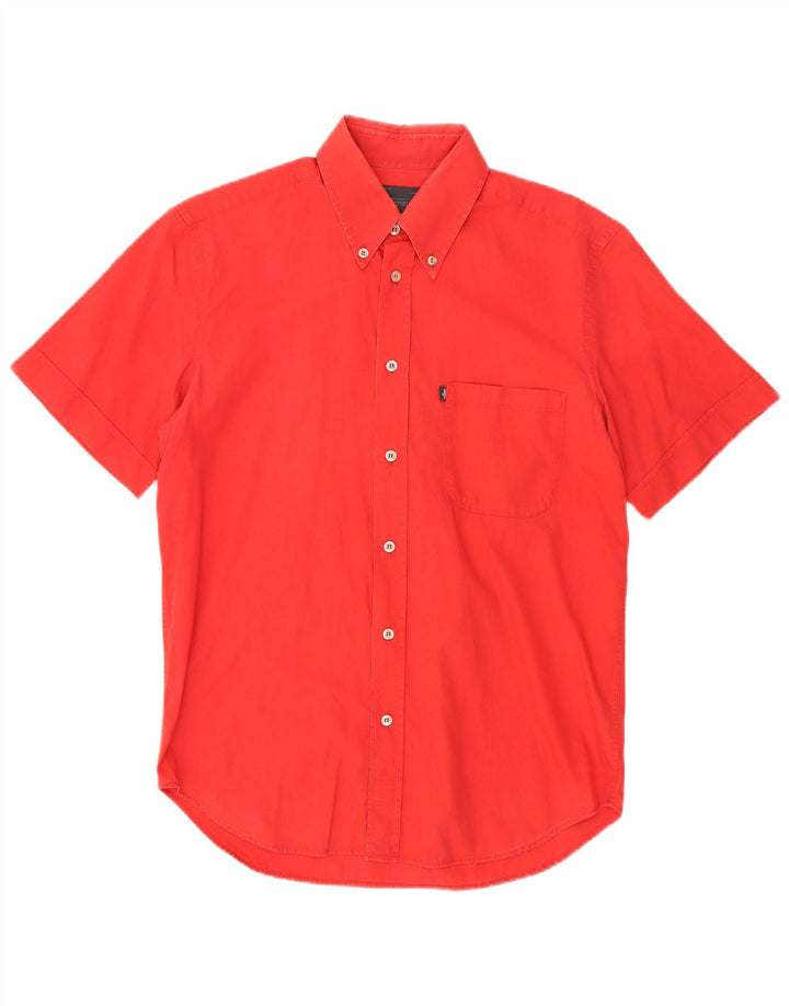 Chemise à manches courtes homme Marlboro Classics coton rouge moyen