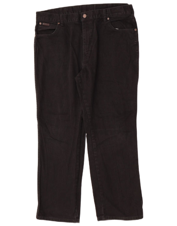Wrangler Jean Droit Texas Homme W40 L30 Noir Coton