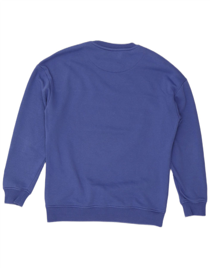 Starter Sweat-Shirt Graphique Homme Bleu Moyen Colorblock Coton