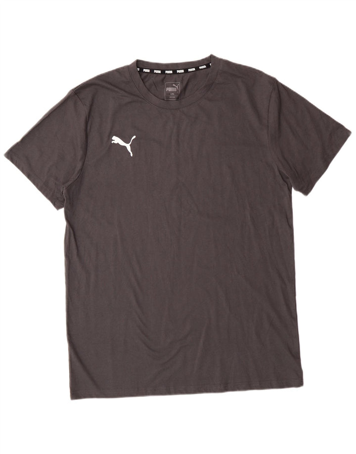 PUMA T-Shirt Homme Grand Gris Coton