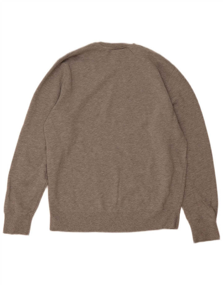 New Balance Sweat-shirt pour homme en coton moucheté grand gris