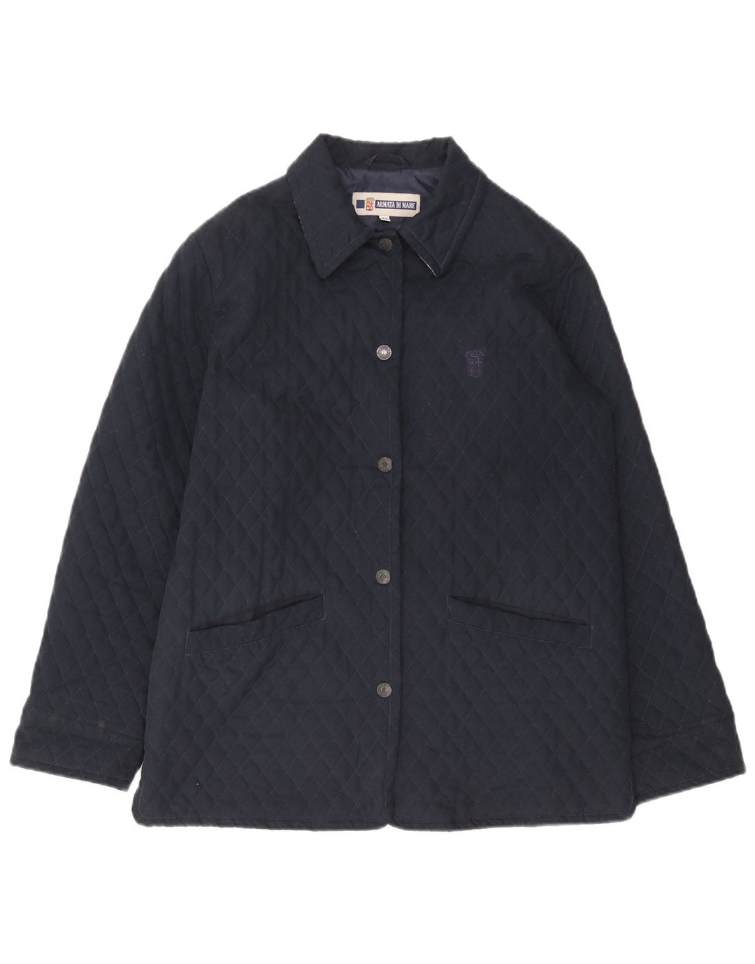 Armata Di Mare Veste matelassée Femme IT 42 Bleu Marine Moyen