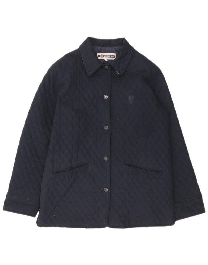 Armata Di Mare Veste matelassée Femme IT 42 Bleu Marine Moyen