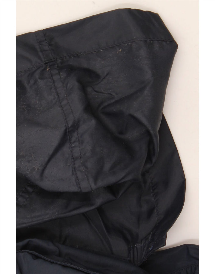 Gant Veste de pluie à capuche pour femme UK 14 Medium Navy Blue Polyamide