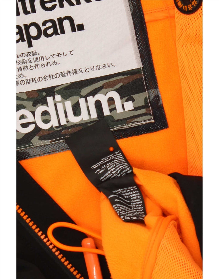 Superdry Veste coupe-vent graphique The Windtrekker pour homme UK 38 Medium Noir