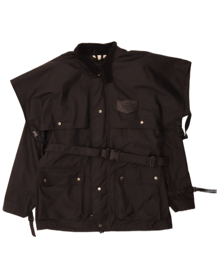 Freewheel Veste utilitaire Moto Racer pour homme UK 38 Medium Noir Nylon