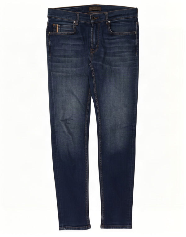Zara Jean skinny pour homme EU 42 Large W32 L29 Bleu