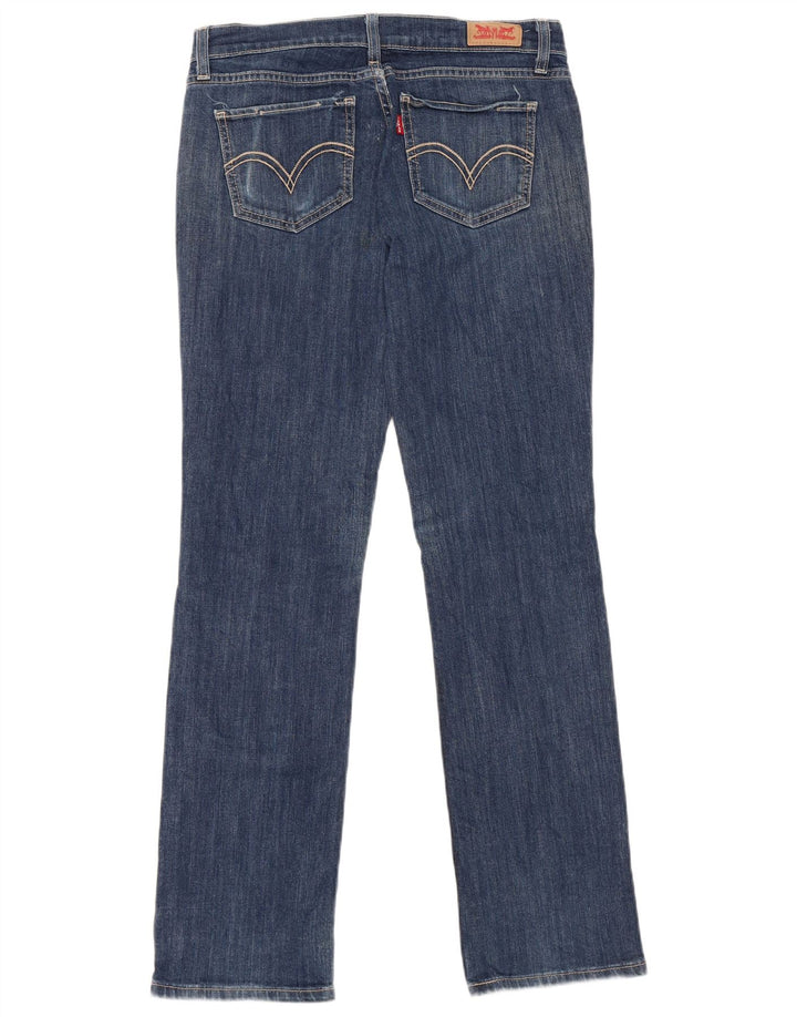 Levi's Jean Droit 524 Femme W29 L32 Bleu Coton