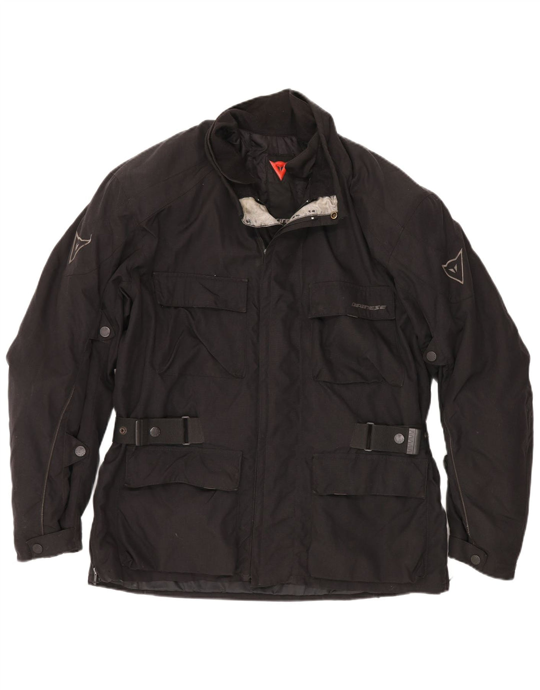 DAINESE Veste de motard graphique pour homme EU 54 Large Noir Nylon
