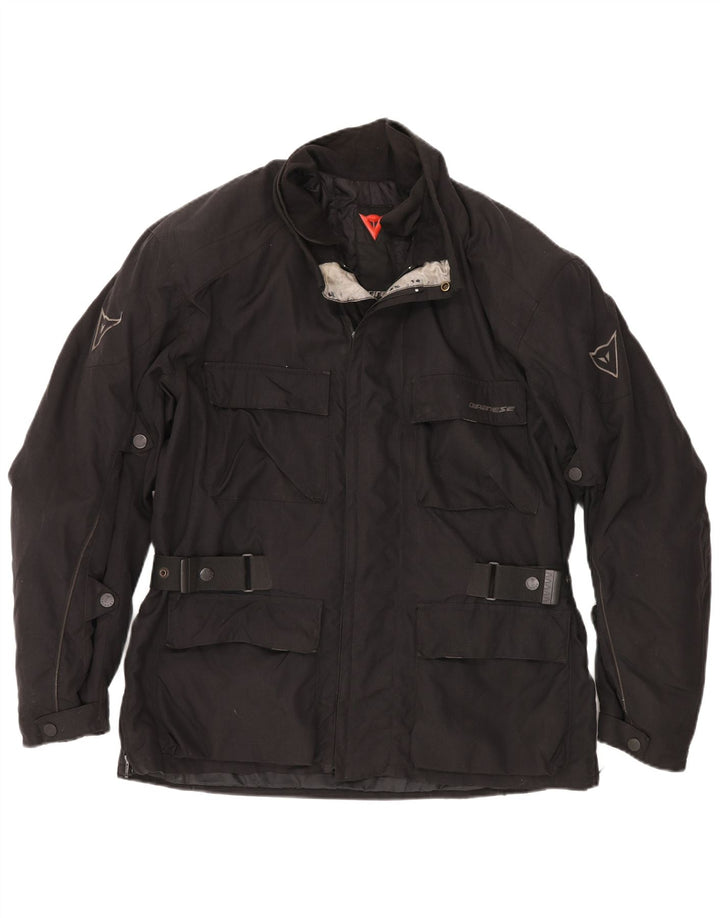 DAINESE Veste de motard graphique pour homme EU 54 Large Noir Nylon