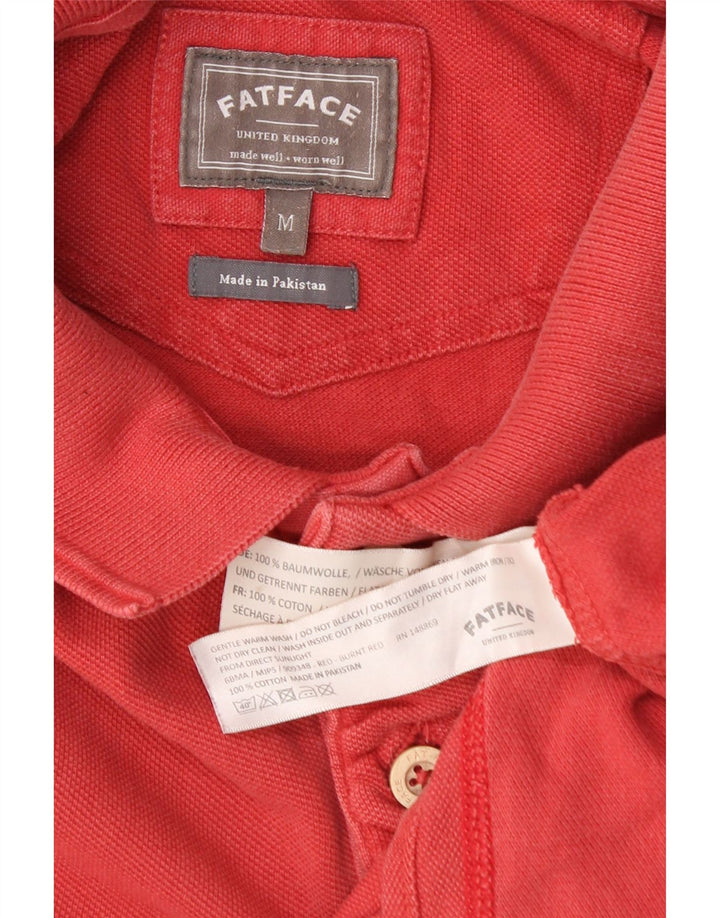 FAT FACE Polo Homme Rouge Moyen Coton