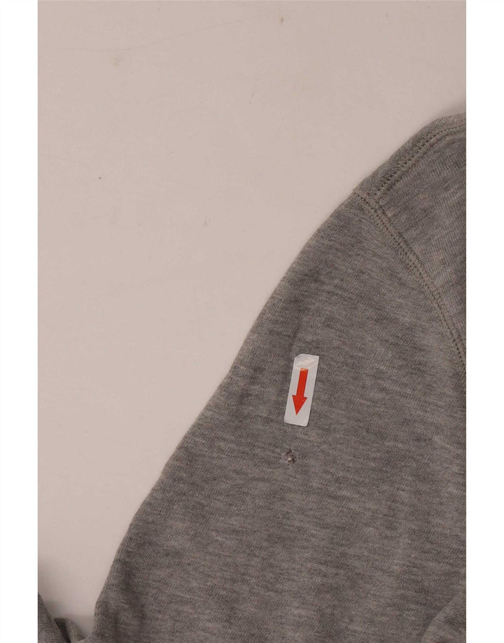 Wrangler Sweat-Shirt Homme Gris Moyen Moucheté Coton