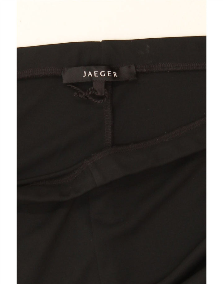 JAEGER Womens Tracksuit Trousers UK 12 Medium  Black Vintage Jaeger and Second-Hand Jaeger from Messina Hembry 