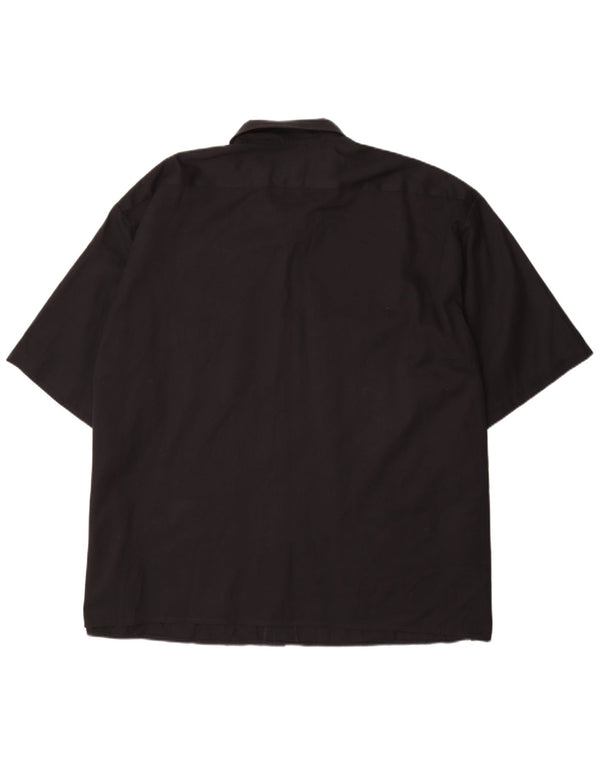 DICKIES Chemise à manches courtes homme 4XL Noir Polyester