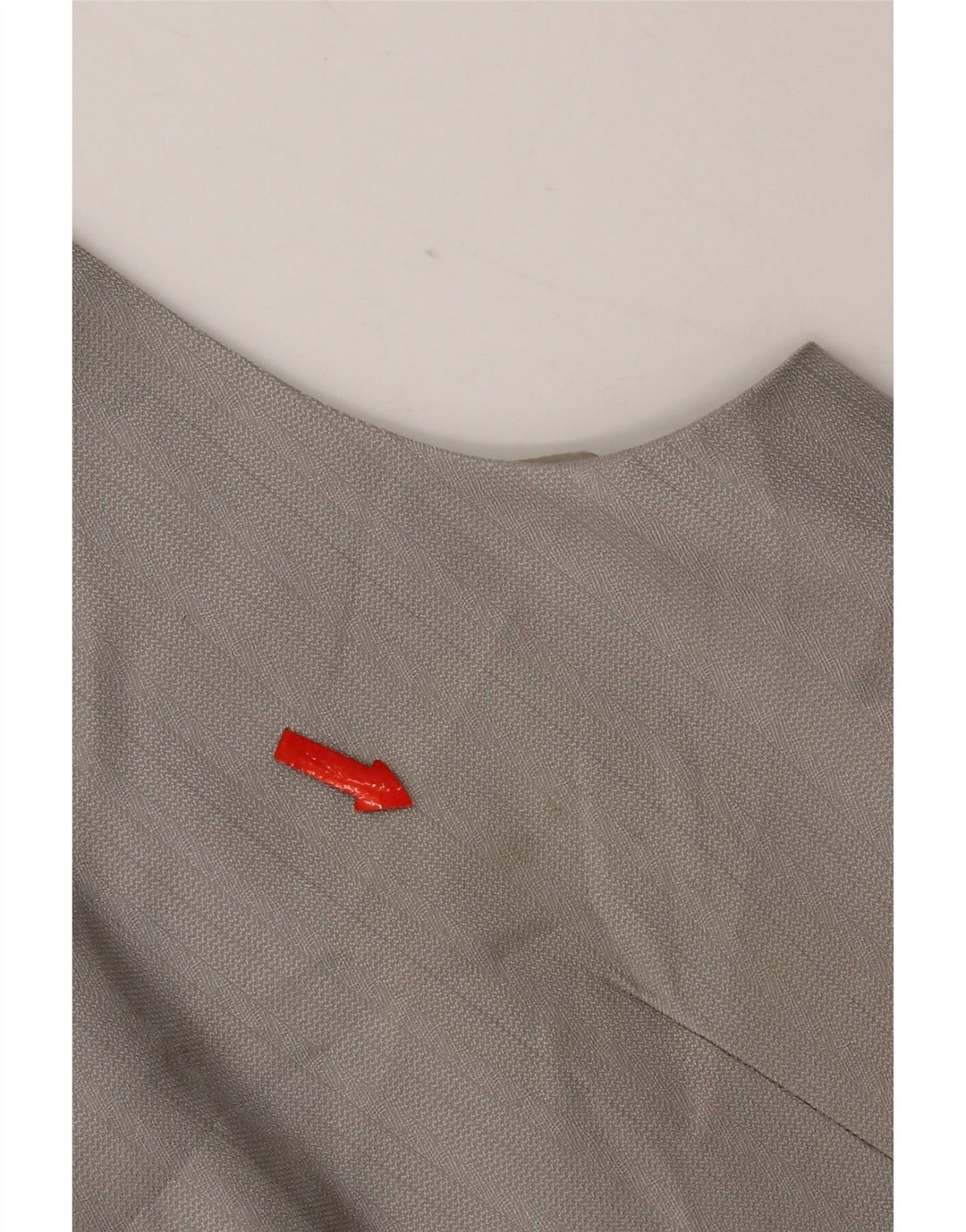 San Remo Gilet homme gris moyen à fines rayures