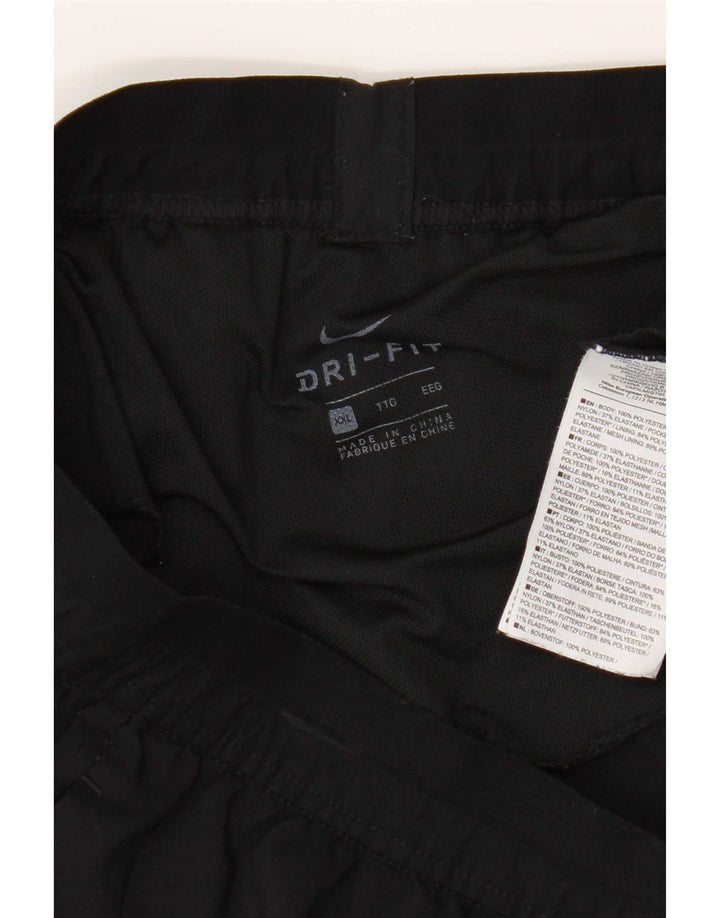 Nike Short de sport Dri Fit pour femme 2XL Noir Polyester