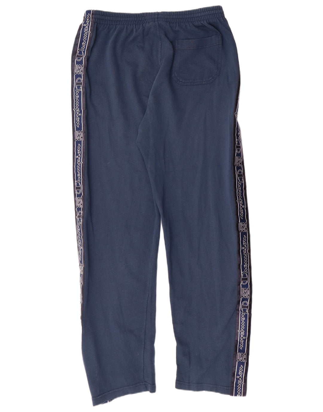 Champion Pantalon De Survêtement Homme Large Bleu Marine Coton