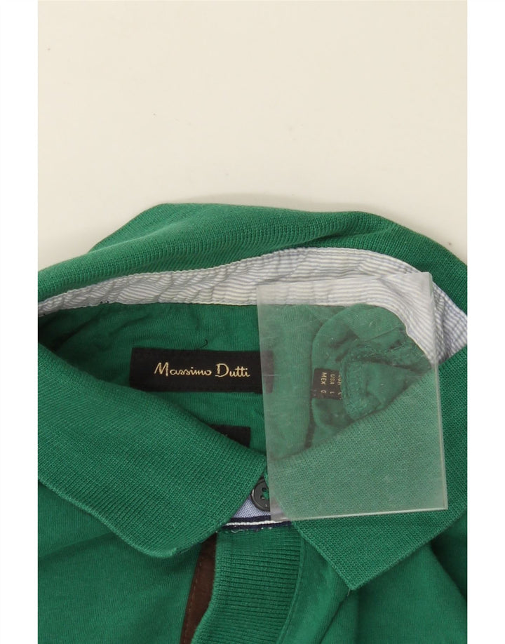 MASSIMO DUTTI Polo Homme Grand Vert