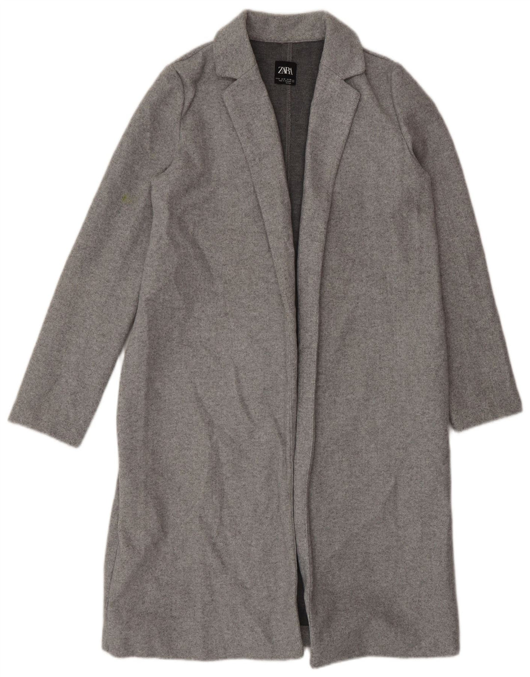 Zara Manteau ouvert pour femme UK 10 Small Gris