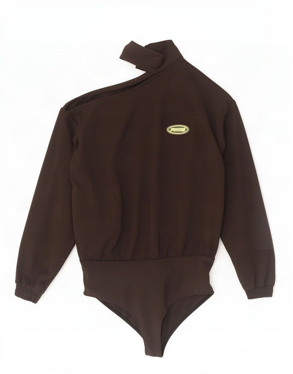 Puma Body à une épaule pour femme UK 10 Small Noir Polyester