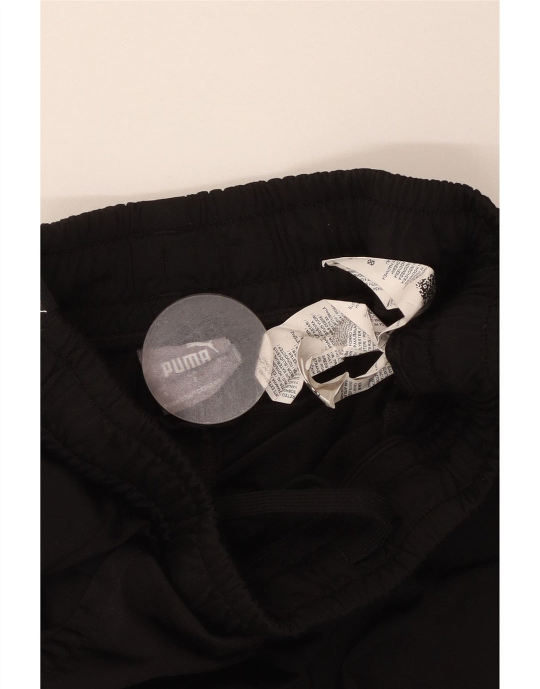 Puma Pantalon de survêtement pour femme Joggers UK 10 Small Noir Polyester
