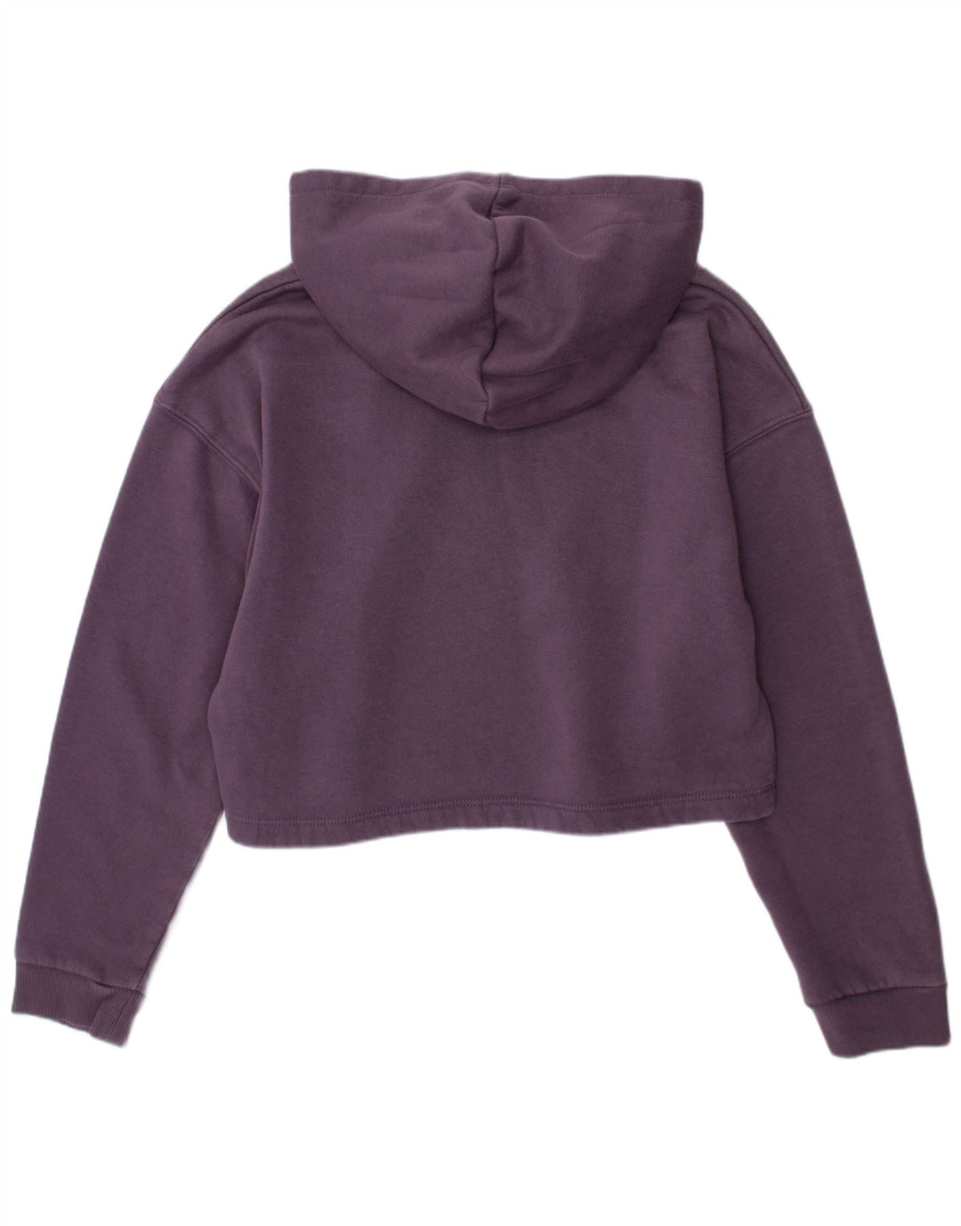 PUMA Sweat à capuche court pour fille 11-12 ans Violet Coton