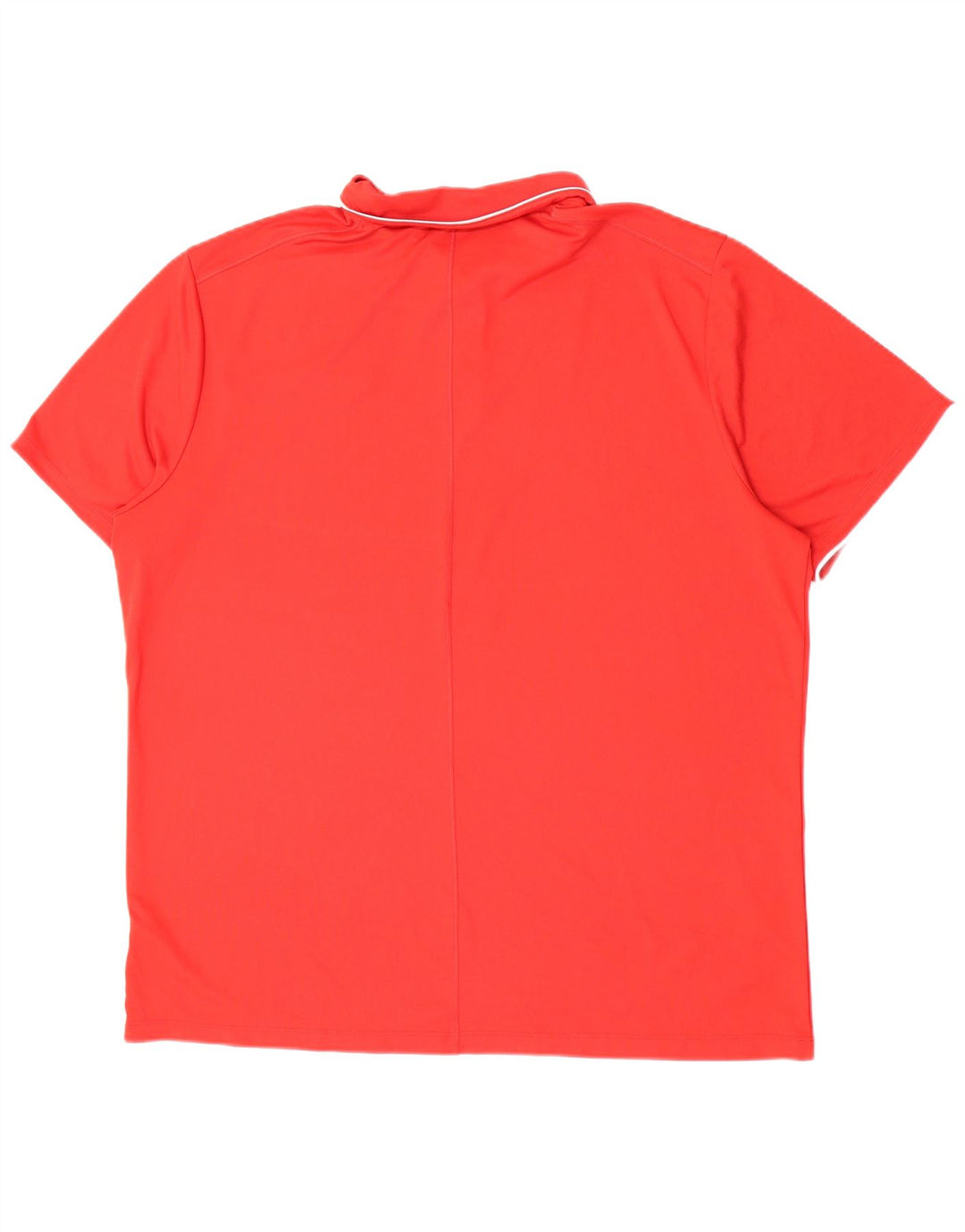 Nike Polo coupe classique pour homme 2XL Rouge Polyester