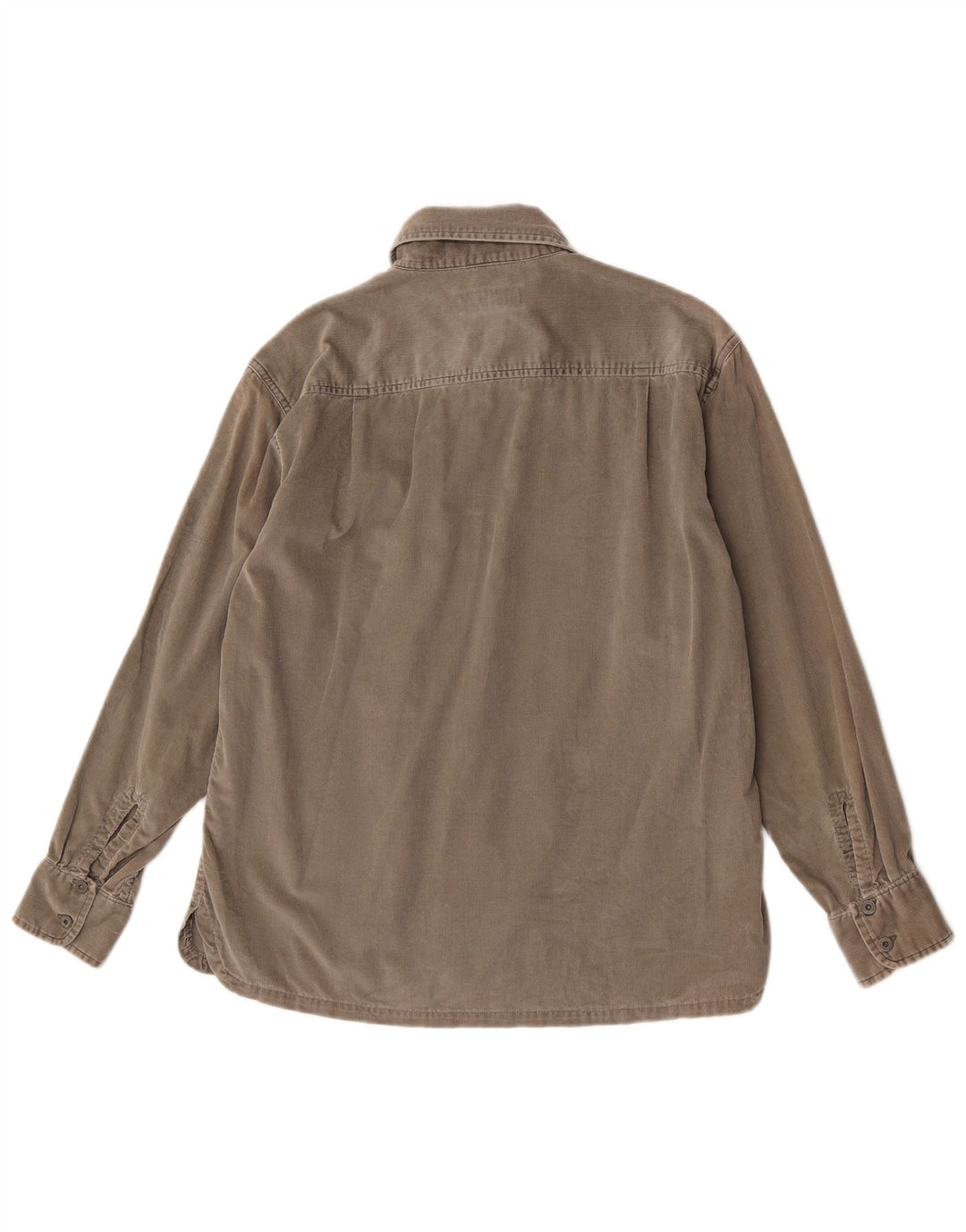Wrangler Chemise Velours Côtelé Homme Gris Moyen