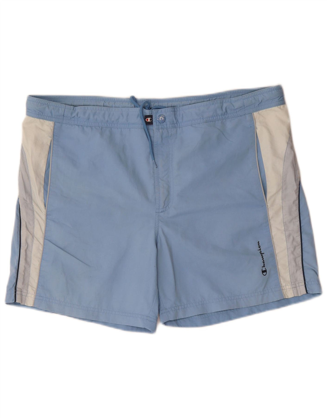 Champion Short de Bain Homme Grand Bleu Polyester Colorblock