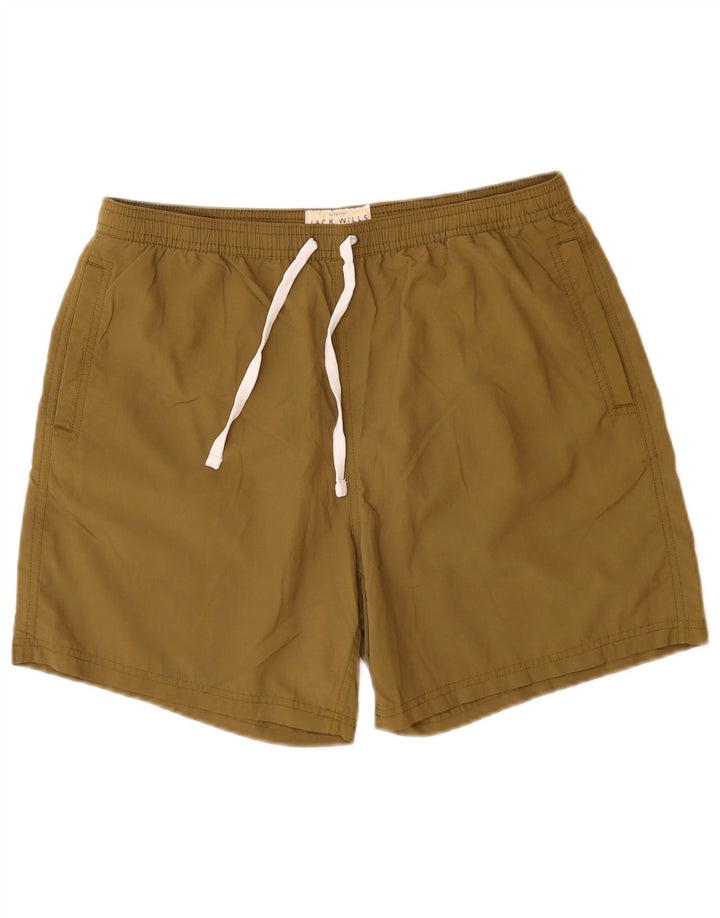 Jack Wills Short De Bain Homme Kaki Moyen Polyamide
