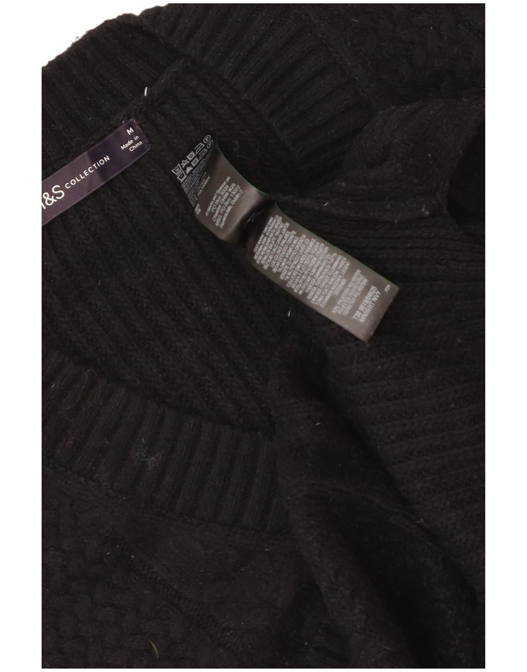 Marks & Spencer Débardeur Gilet Homme Bleu Marine Moyen Polyester