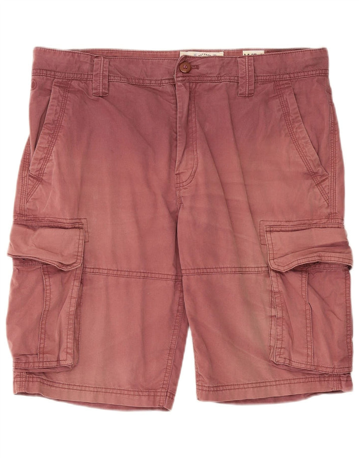Fat Face Short Cargo Homme W34 Grand Coton Rouge