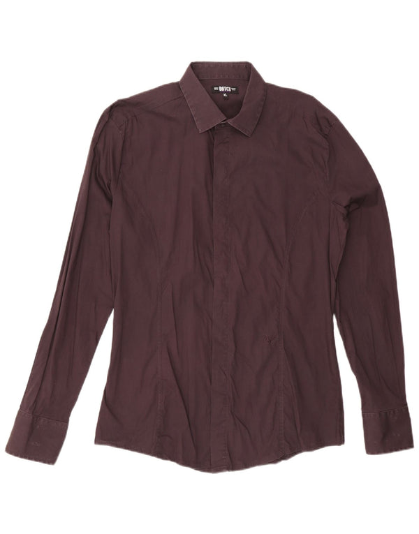 Chemise Homme Datch XL Marron Coton