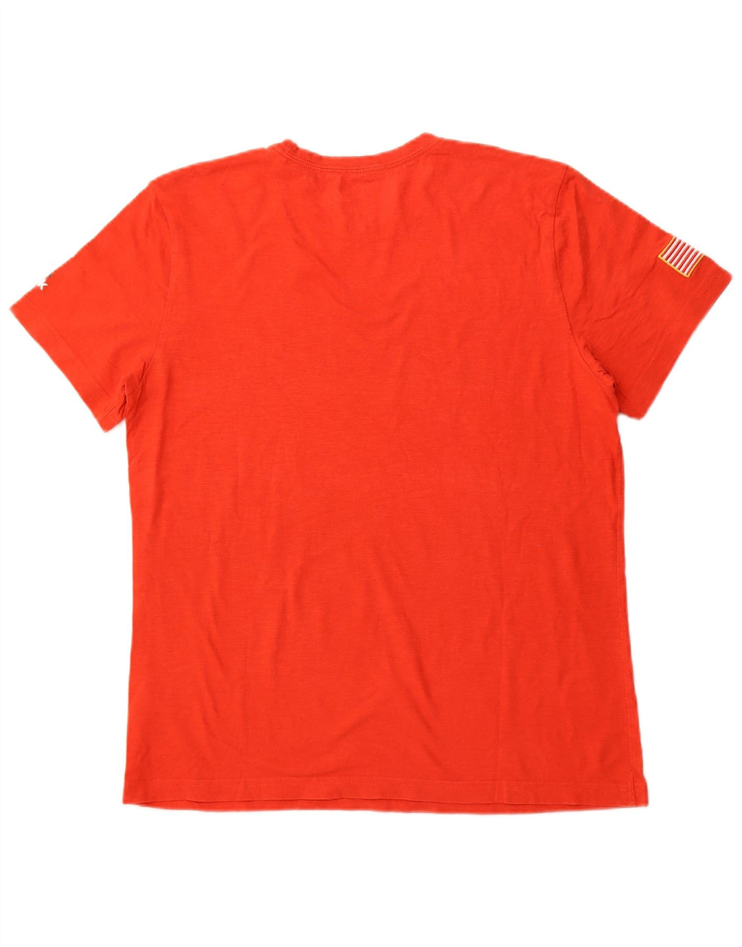 REEBOK T-Shirt Graphique Homme Grand Orange Coton