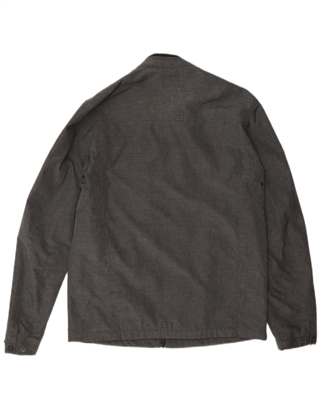 Ted Baker Veste Bomber Homme Taille 2 Petit Gris Polyamide