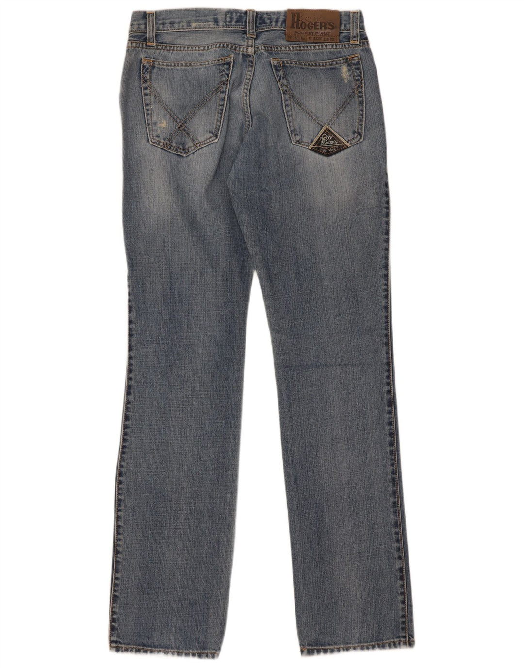 Roy Rogers Jean slim vieilli pour homme W31 L34 en coton bleu