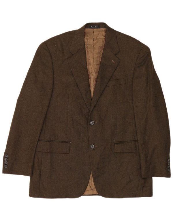 Ralph Lauren Veste blazer à 2 boutons pour homme UK 40 Marron moyen classique