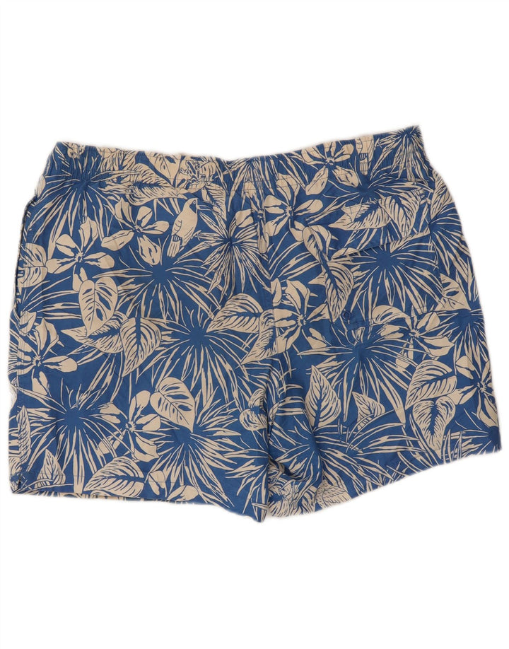 Marks & Spencer Short de bain pour homme en polyester bleu floral