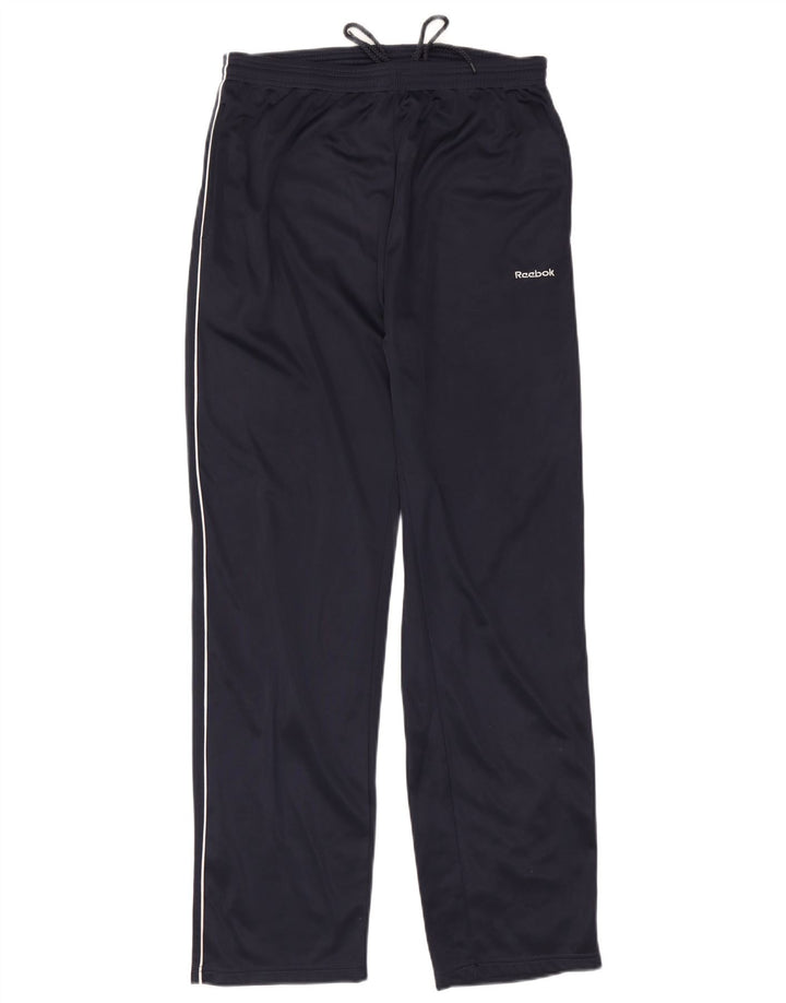 Reebok Pantalon De Survêtement Homme XL Bleu Marine Polyester