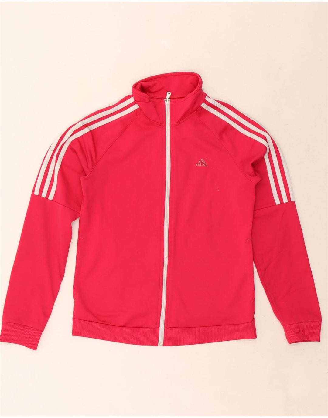 ADIDAS Veste de survêtement pour femme UK 4/6 XS Rose Polyester
