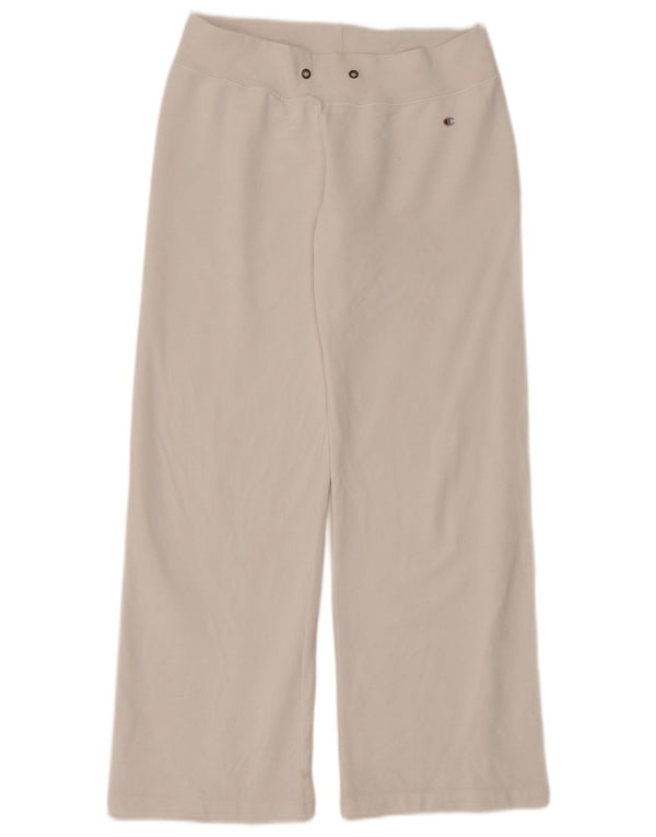 Champion Pantalon de survêtement pour femme UK 14 Medium White Cotton