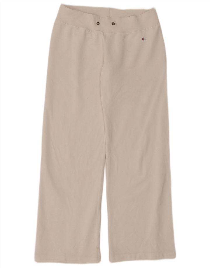 Champion Pantalon de survêtement pour femme UK 14 Medium White Cotton