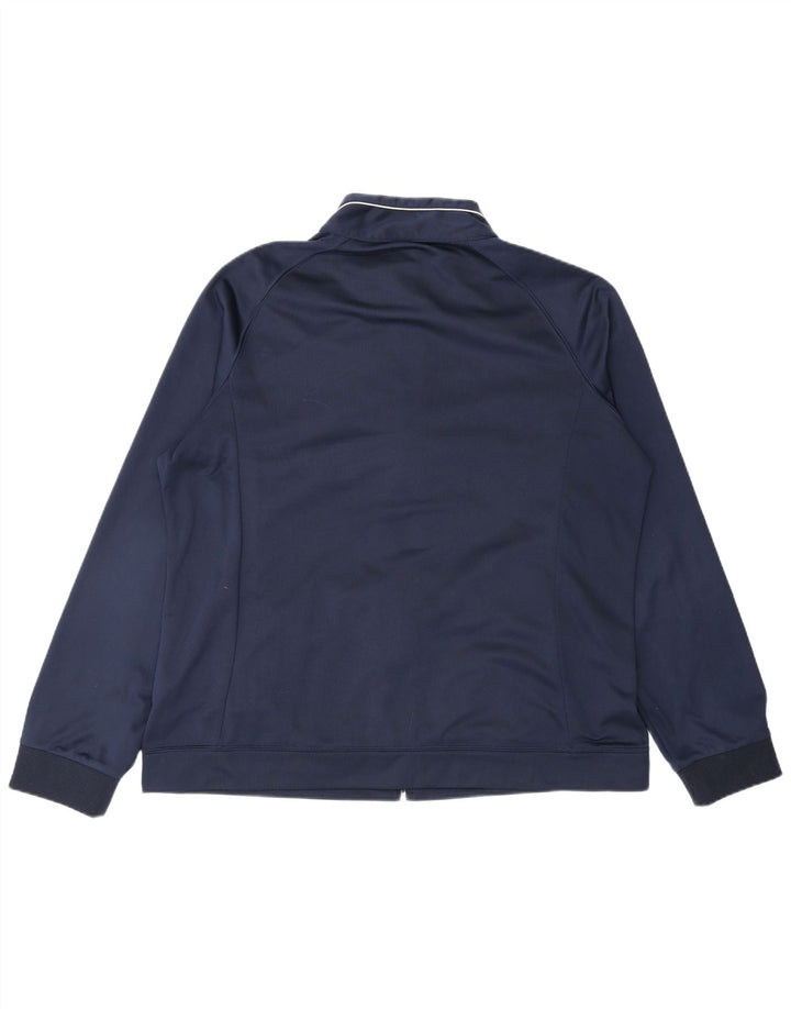 Champion Veste de survêtement pour femme UK 20 2XL Bleu marine Polyester