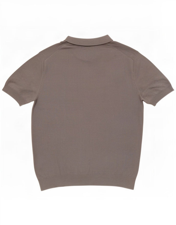 Polo homme Zara Large Gris Lyocell