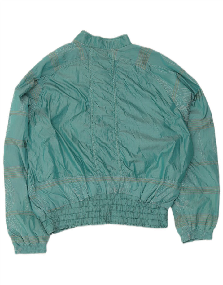 Ellesse Veste de survêtement pour femme IT 44 Vert moyen Paisley Coton
